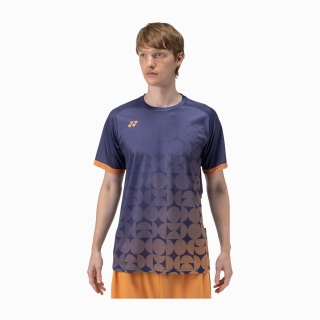 Yonex Sport-Tshirt Practice Print 16746 (100% Polyester) 2025 Blueberry blau Herren